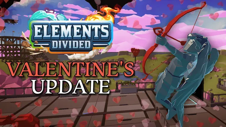 Developer update image for Elements Divided Update 40 – Valentine’s
