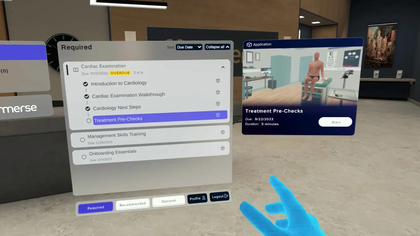 Immerse VR App and Platform - DEMO cover image