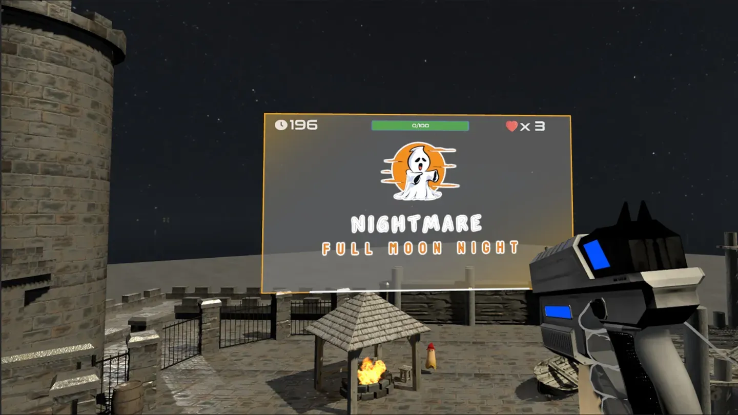 Nightmare full moon night cover image