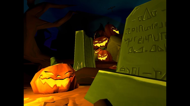 Developer update image for New in FloatVR: A Spooky, UNrelaxing Halloween Experience! 🎃👻