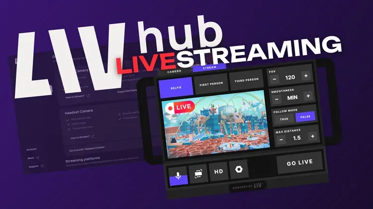 Developer update image for LIV Hub [Alpha] is Now Live!