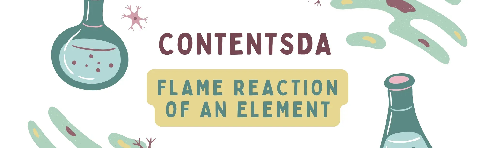 Flame Reaction of an Element(Firework) - ContentsDa Chemical Experiment