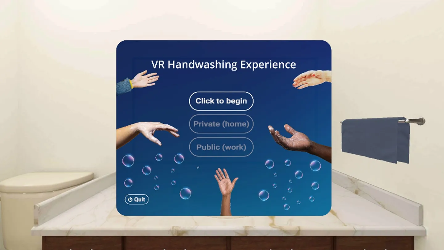 VR Hand Washing trailer 0