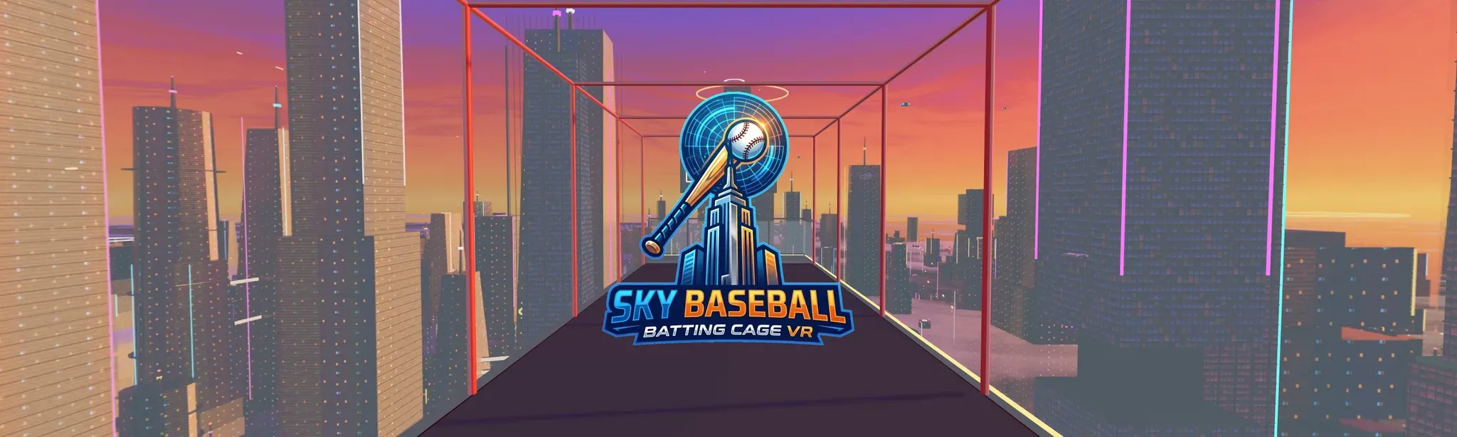Sky Baseball Batting Cage