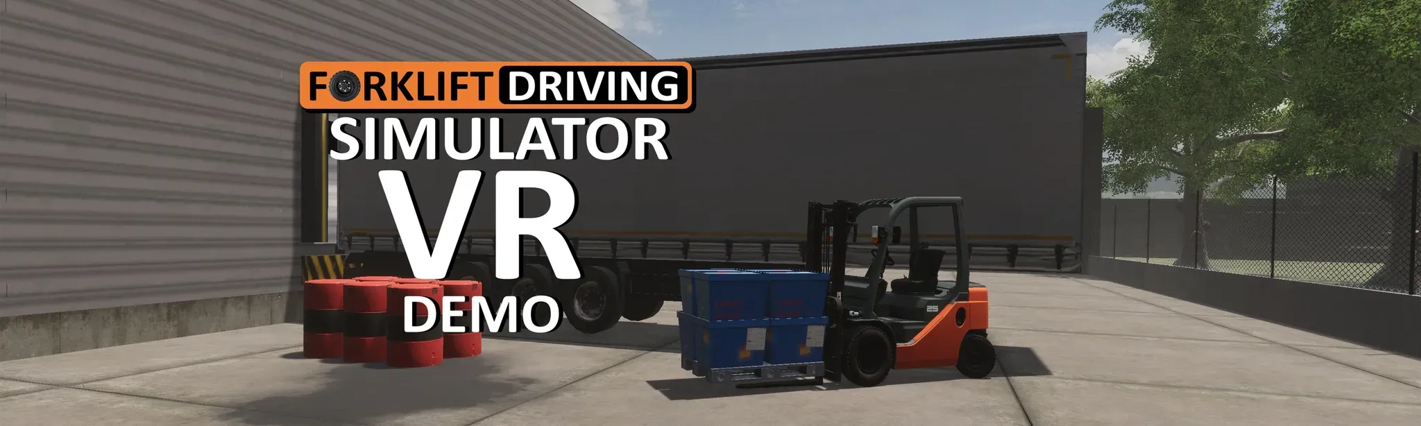 Forklift Driving Simulator VR Demo