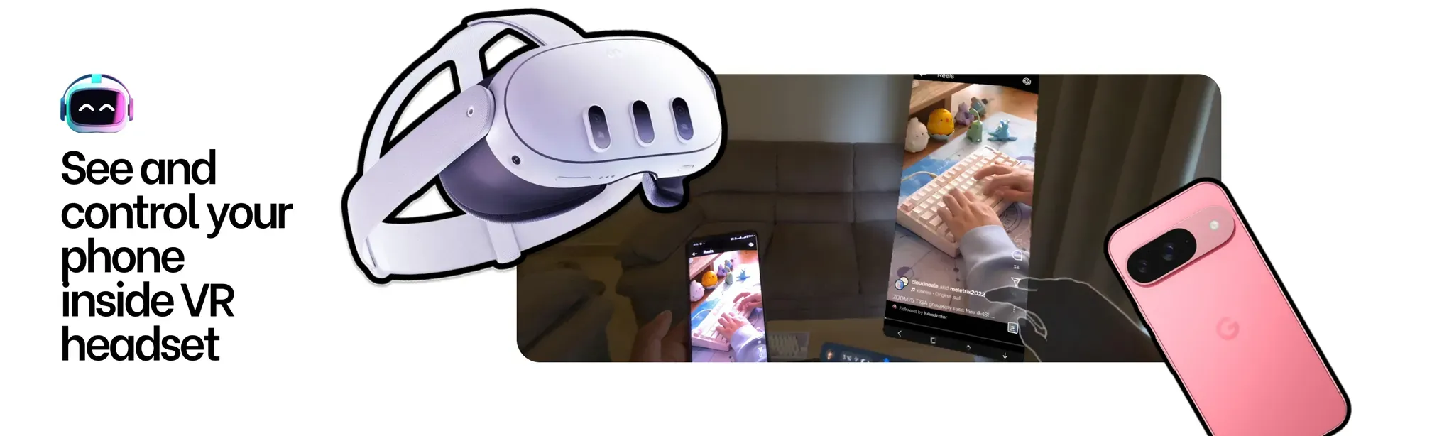 Spatial Phone : Mirror & Control