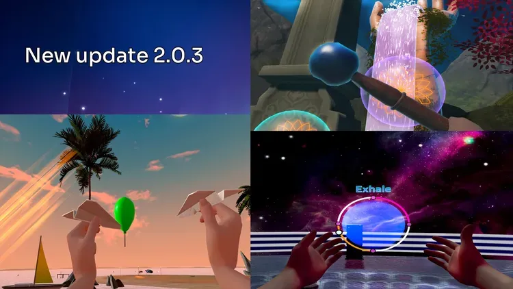 Developer update image for PLAY. RELAX. UPGRADED.