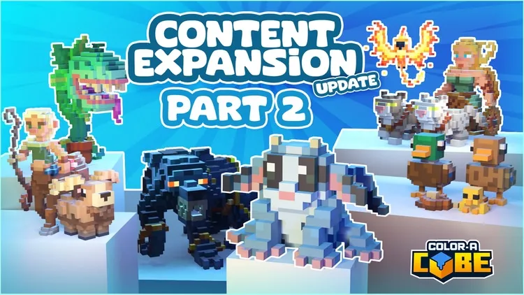 Developer update image for 🎨 Content Expansion part 2 is here! 🎨