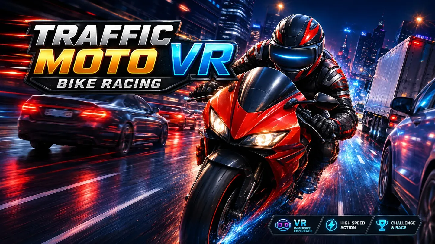 Traffic Moto VR: Bike Racing trailer 0