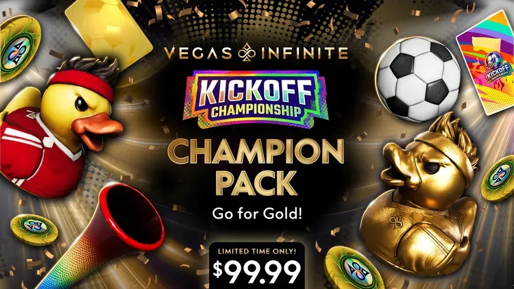 Developer update image for NEW Champion Pack, 1M Spin n Go, Raised Stakes + MORE! 