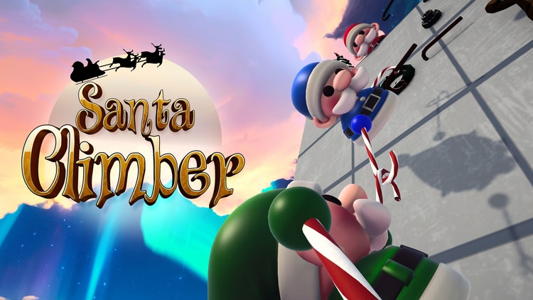 Developer update image for Ho Ho Ho! 🎅 Santa Climber is here to spread multiplayer climbing joy!