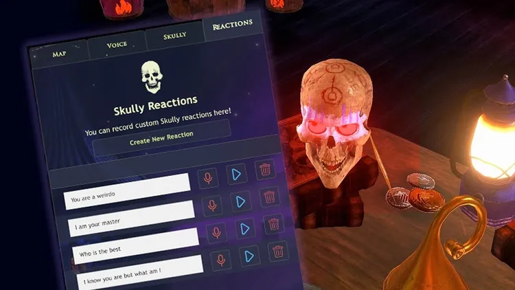 Developer update image for Custom Reactions for Skully!
