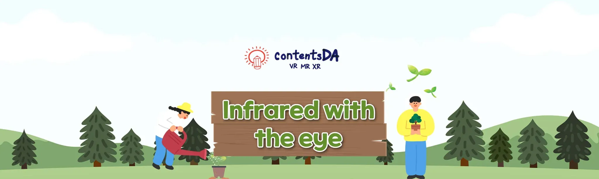 Infrared with the eye