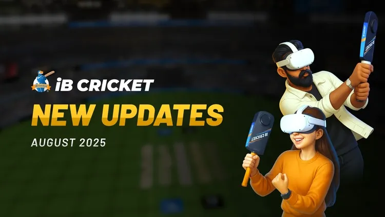 Developer update image for iB Cricket August 2025 Update