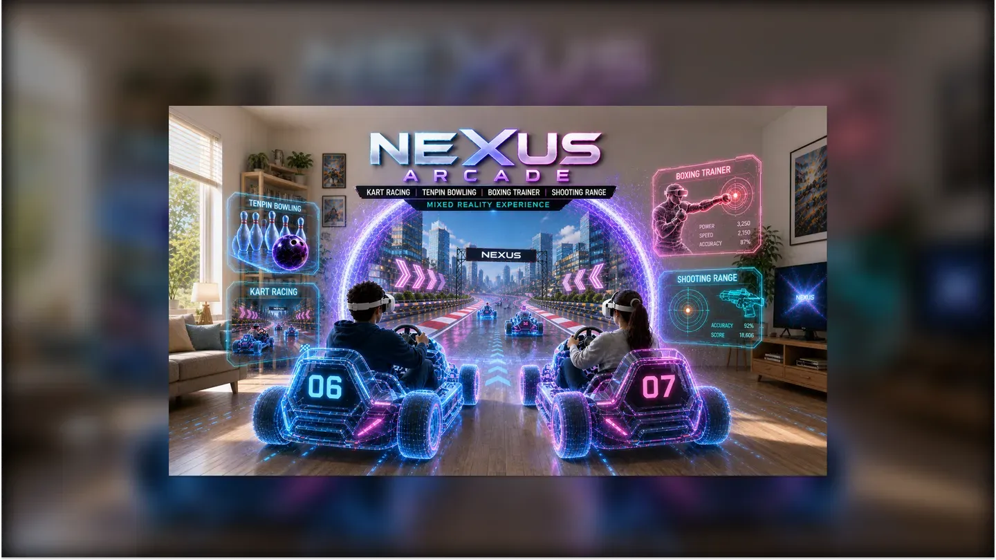 Nexus Arcade in Mixed Reality trailer 0