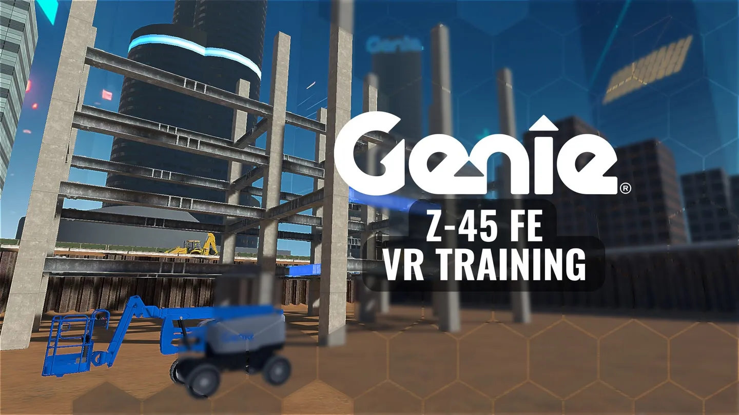 Genie Z-45 FE Training Hololab trailer 0