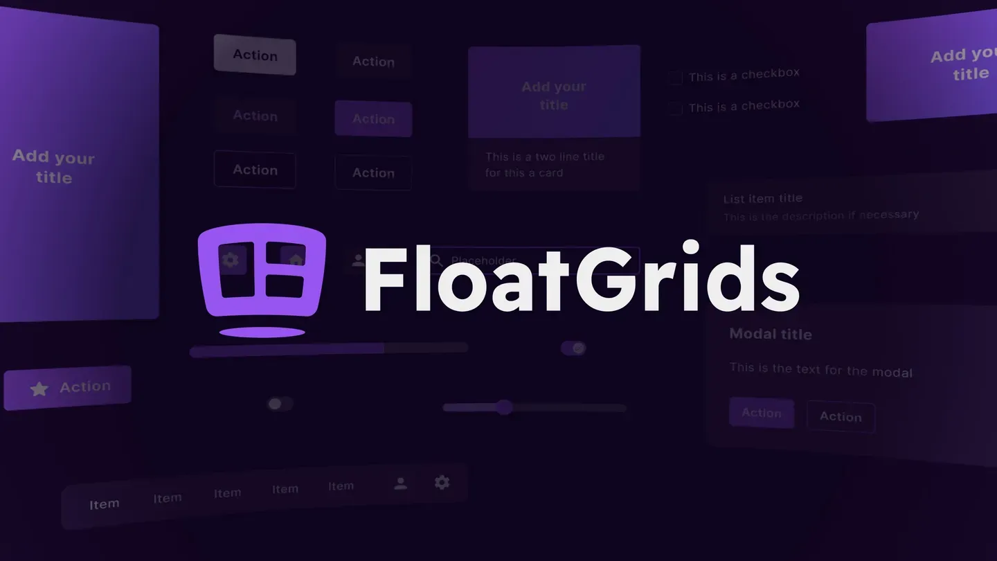 FloatGrids VR Design System trailer 0