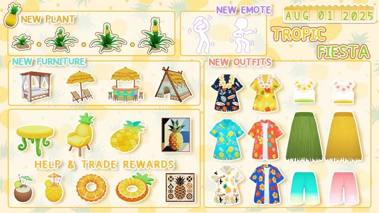 Developer update image for Tropical island Vibes Have Arrived! Version 1.0.137 Release Note