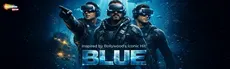 Blue hero image