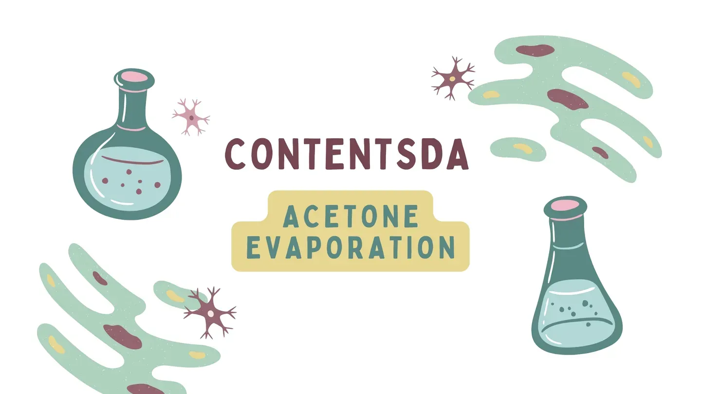 Acetone Evaporation Experiment - ContentsDa Science Experiment trailer 0