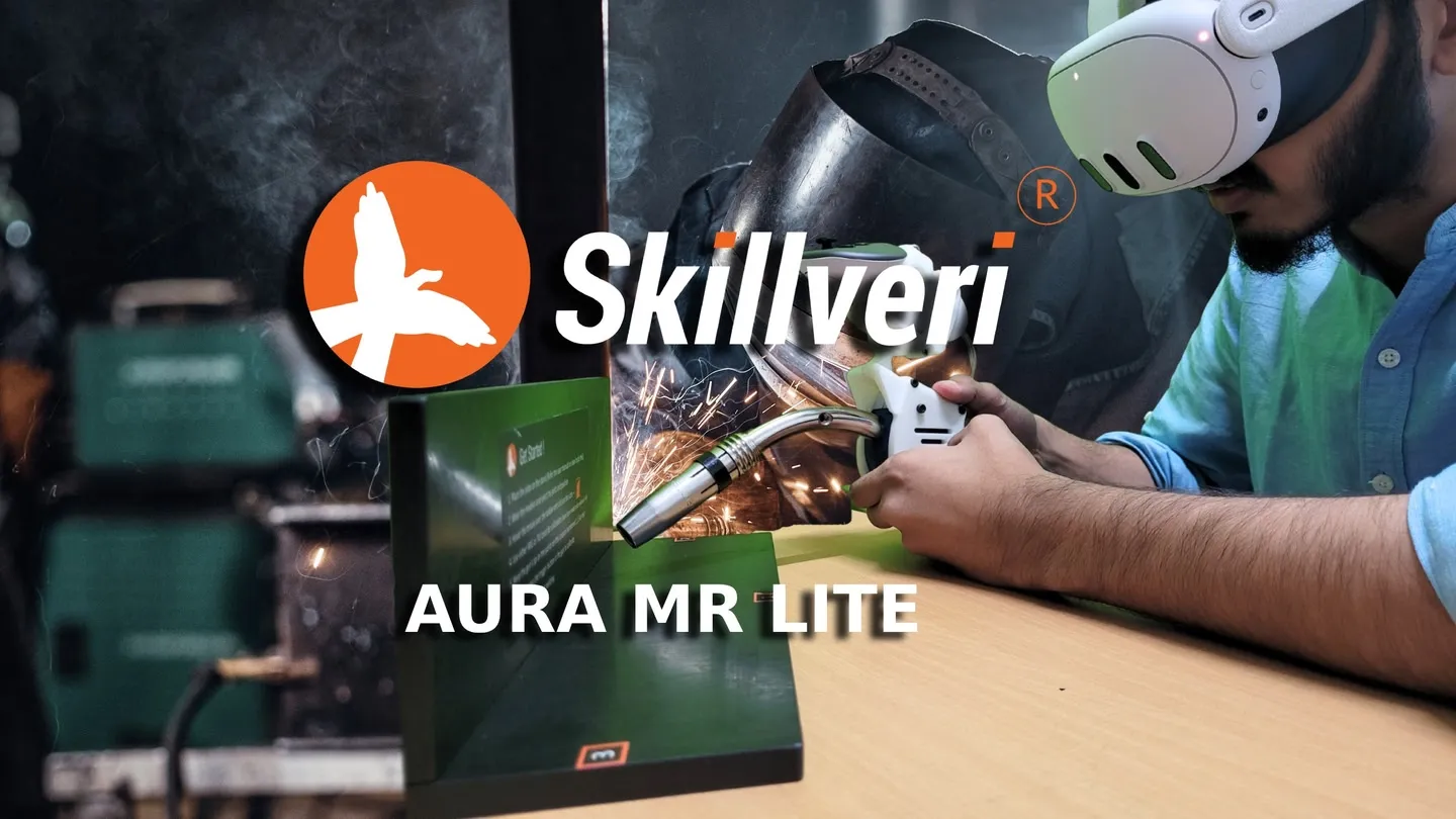 Skillveri Aura MR Lite Welding Simulator trailer 0