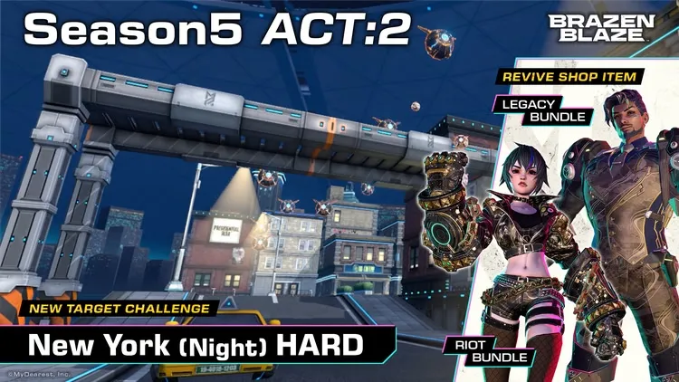 Developer update image for New Target Challenge: New York City (Night) & Returning Favorites!
