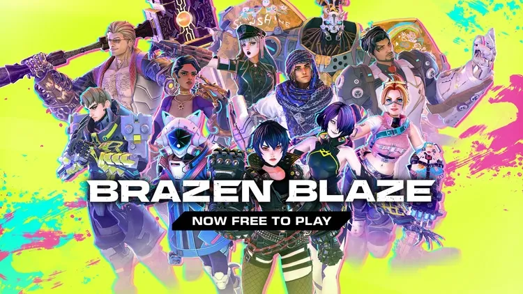 Developer update image for Brazen Blaze 2.0 is LIVE and NOW FREE TO PLAY!