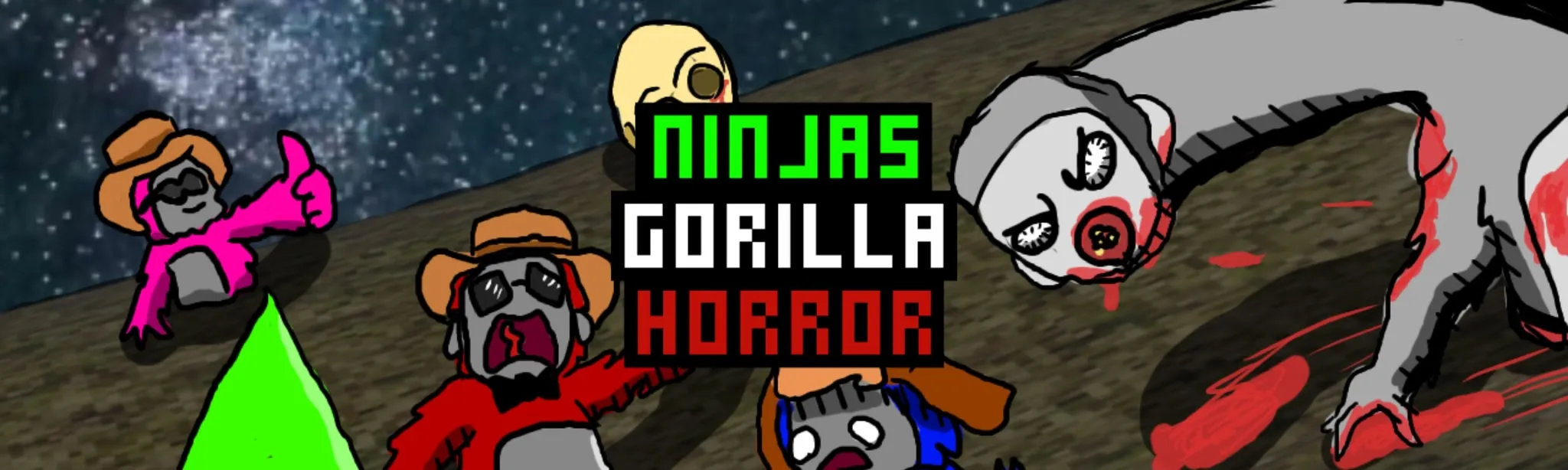 Ninjas Gorilla Horror