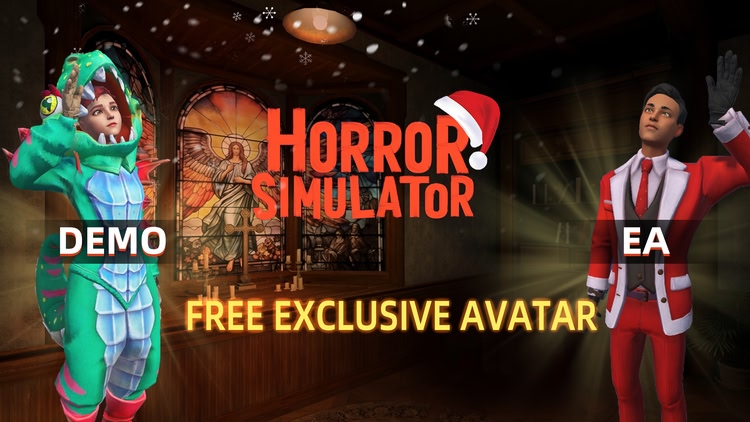 Developer update image for 🎅🏻  Santa is in Horror Simulator?! 🎅🏻