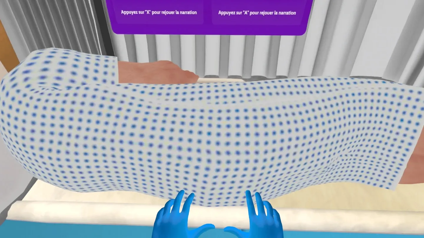 In-Use Bed Sheet Changing Simulator trailer 0