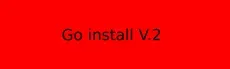 Go install V.2 hero image