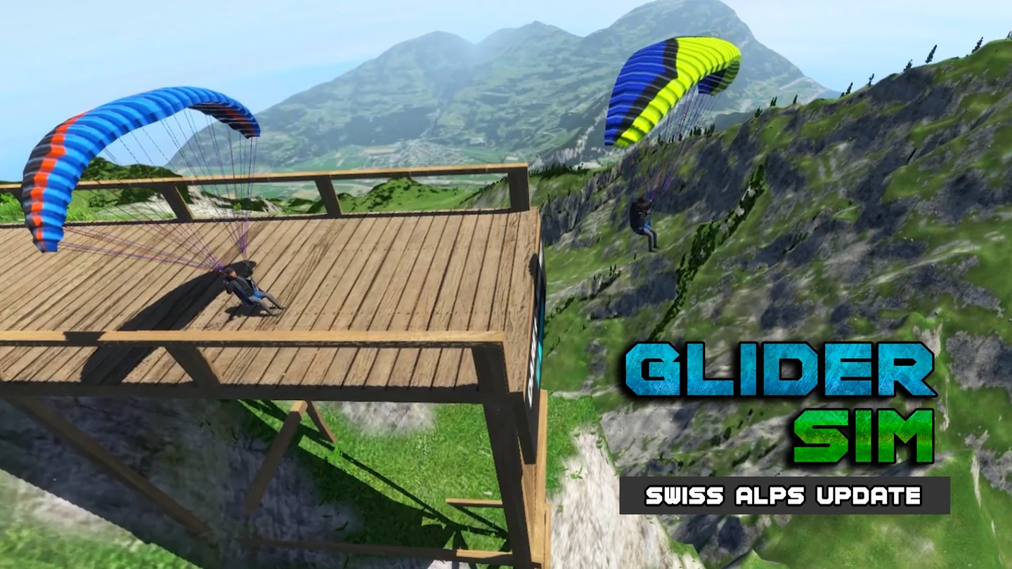 Glider Sim - Hang Gliding / Paragliding Simulator trailer 0