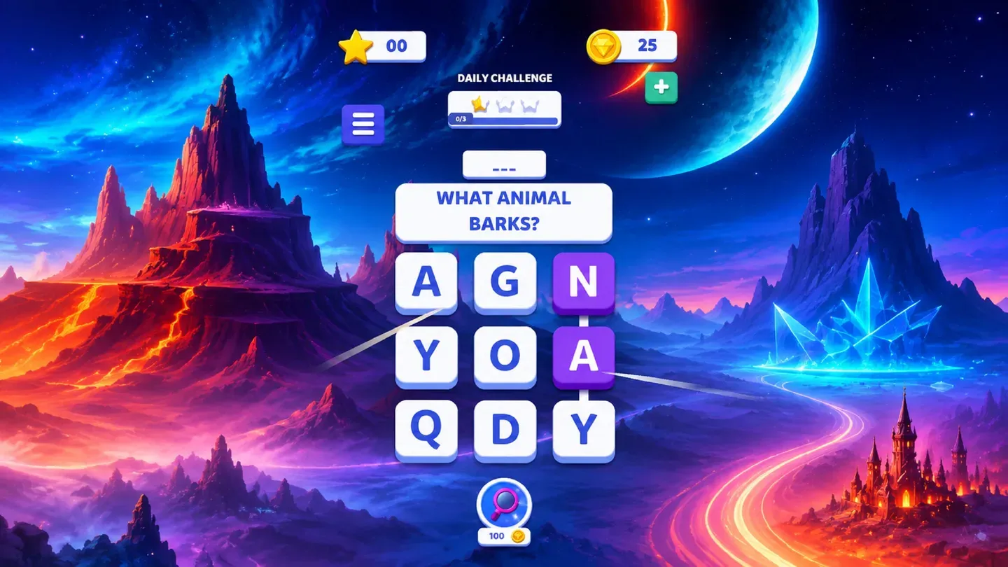 Puzzling Quest - VR Wordscapes cover image