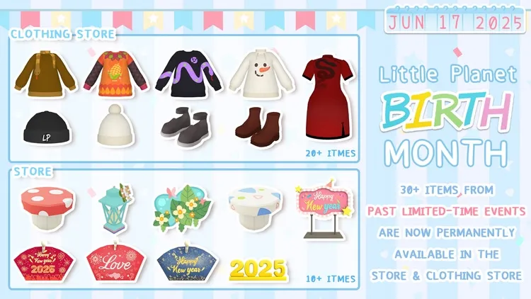 Developer update image for Smoother Gameplay & Birthday Fun! Version 1.0.123 Release Note
