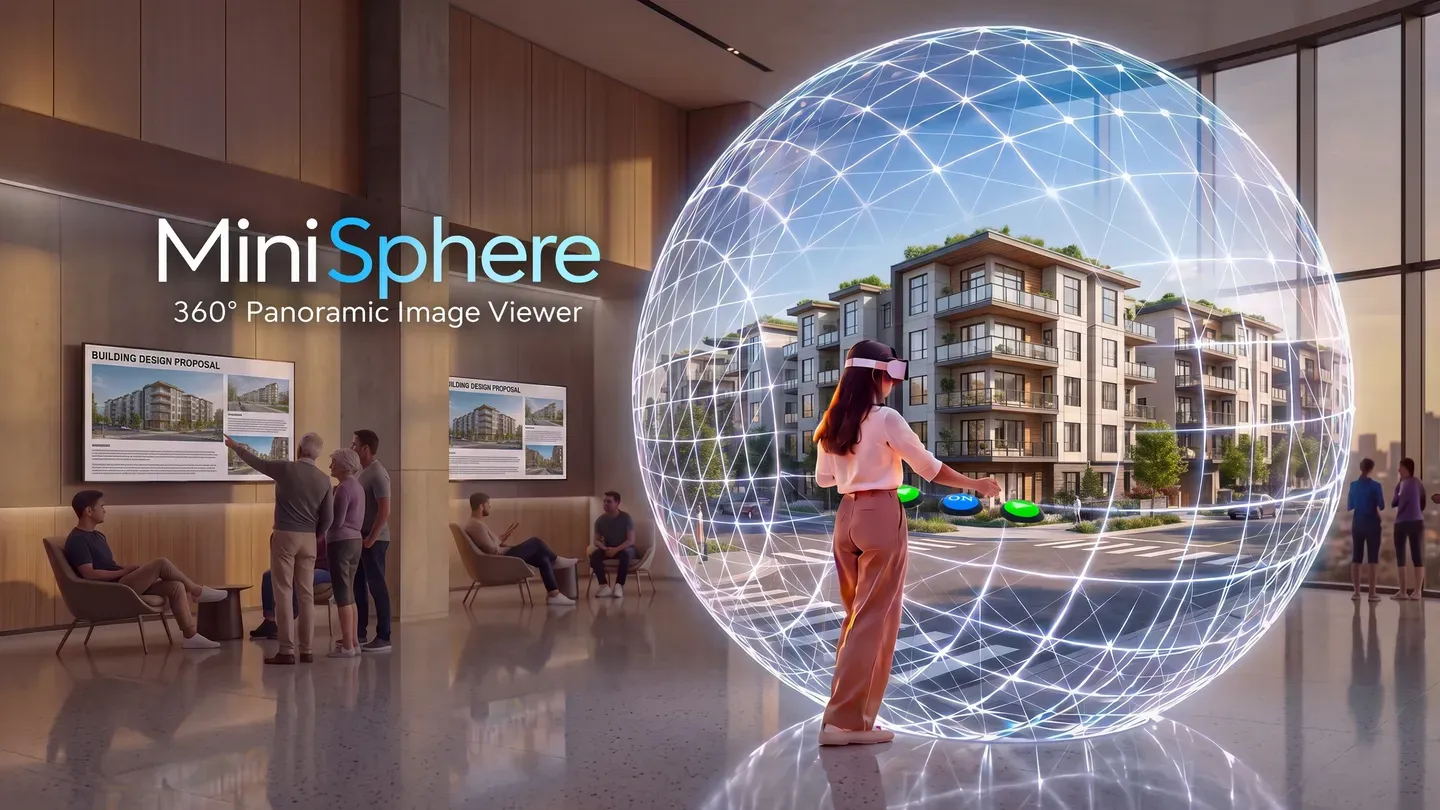 MiniSphere: Panoramic Image Viewer trailer 0