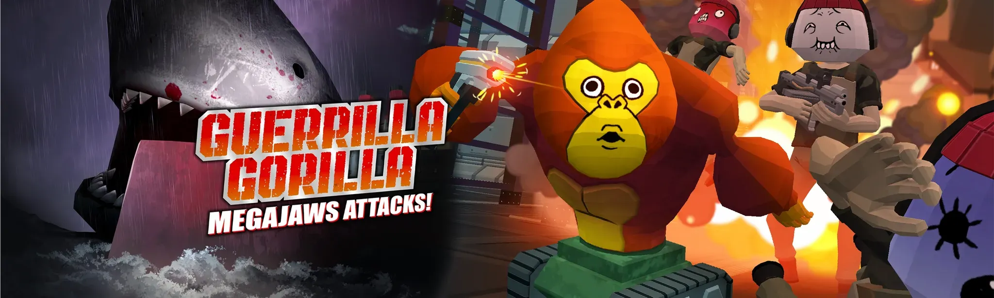 Guerrilla Gorilla: Megajaws Attacks!