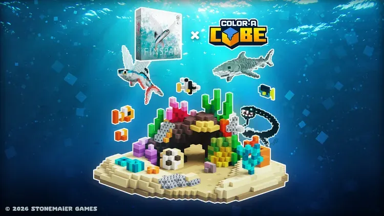 Developer update image for Color-A-Cube x Finspan – Discover What’s Beneath the Surface
