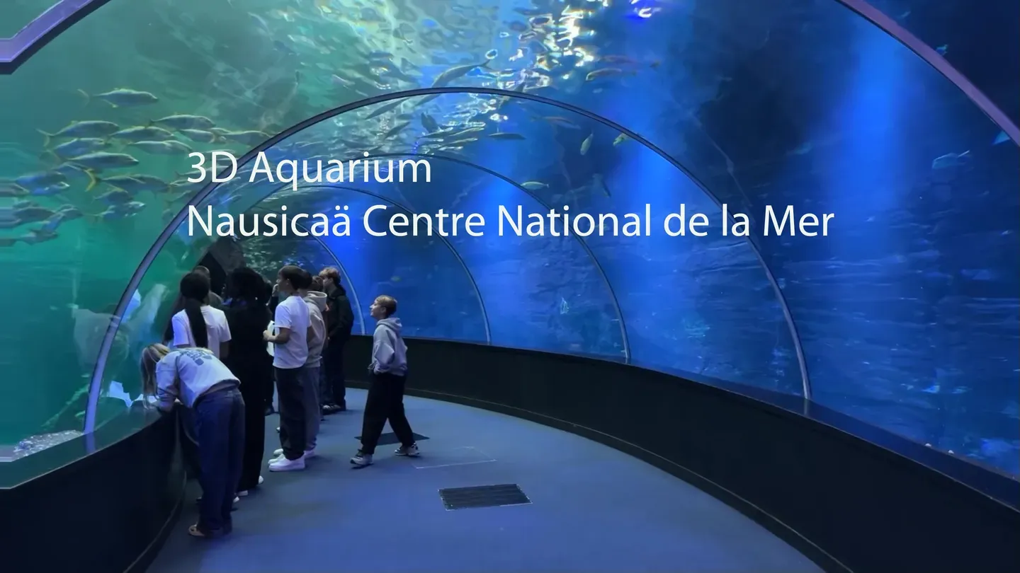 3D Aquarium Nausicaä Centre National.. trailer 0