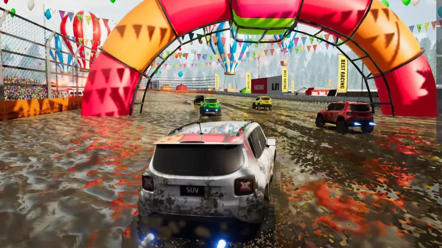Mud Max Runner - VR Jeep Racing Game cover image