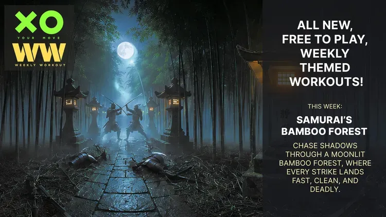 Developer update image for This Weeks Workout: The Bamboo Forest, Samurai Training Ground 