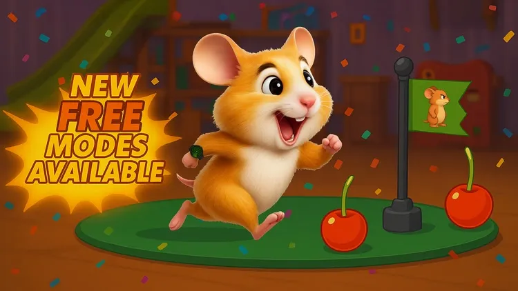 Developer update image for 🐹 I Am Hamster Simulator – New Free Modes Are Available! 🐹