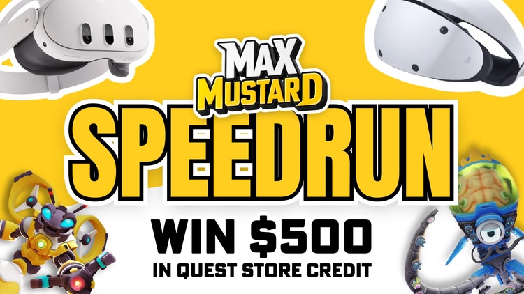 Developer update image for Max Mustard Speedrun Competition - Win Up to $500 Quest Store Credit!