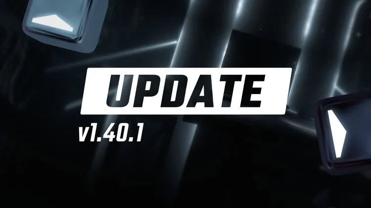 Developer update image for Beat Saber Update v1.40.1