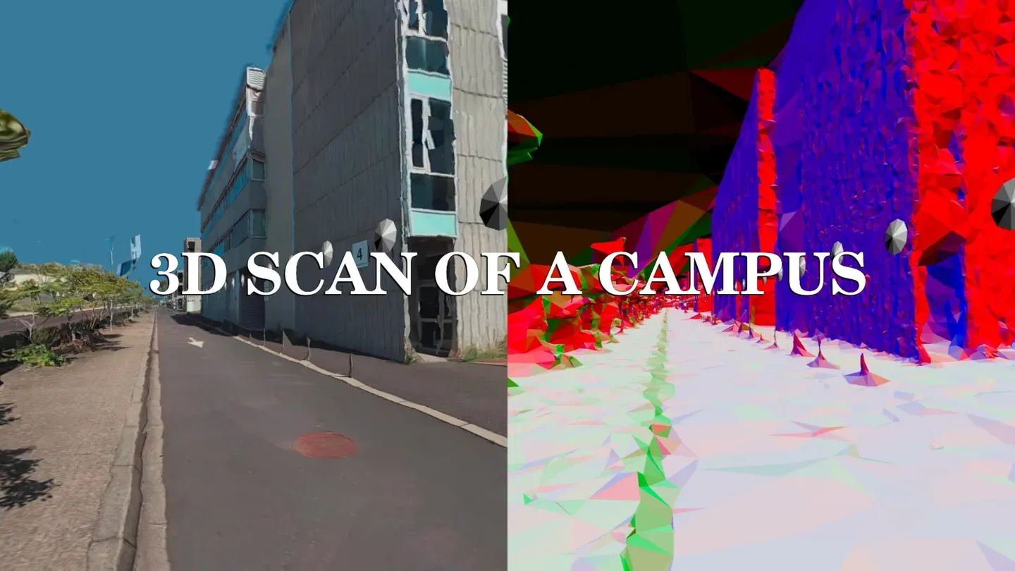 3D scan of a campus trailer 0