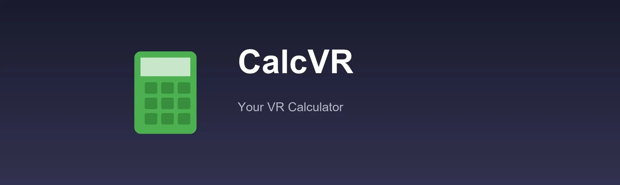CalcVR Calculator