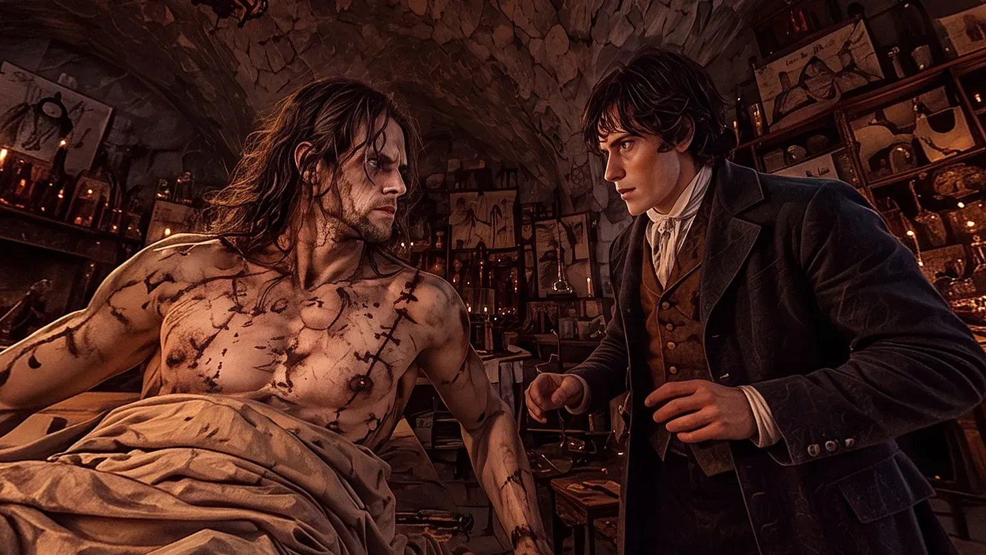 Frankenstein VR Story by Mary Shelley cover image