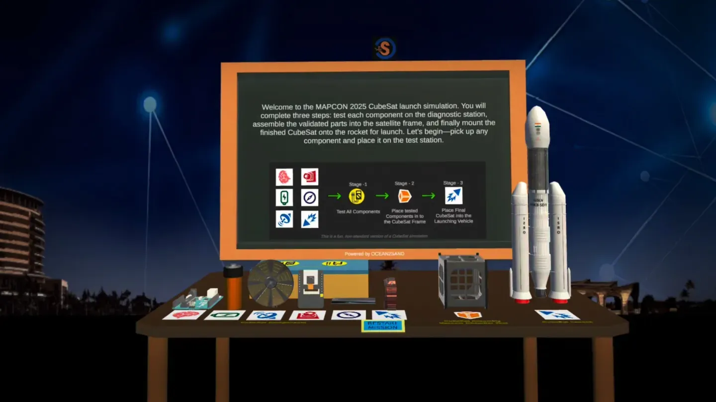 CubeSat Mission VR cover image