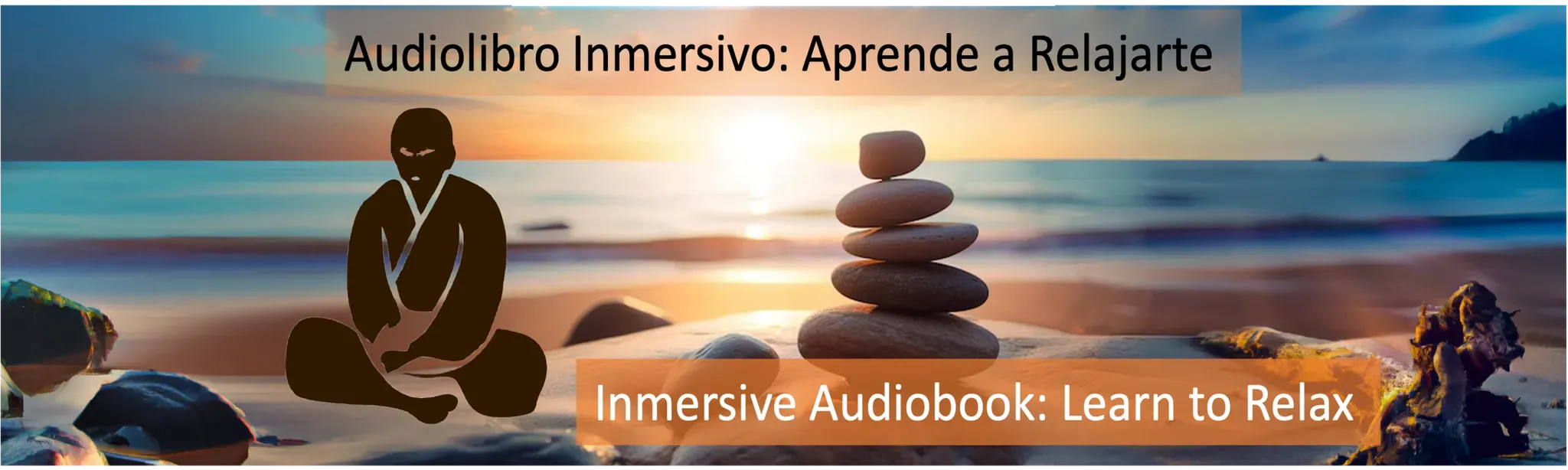 Libro Inmersivo. Inmersive Book: Aprende a Relajarte & Learn to Relax