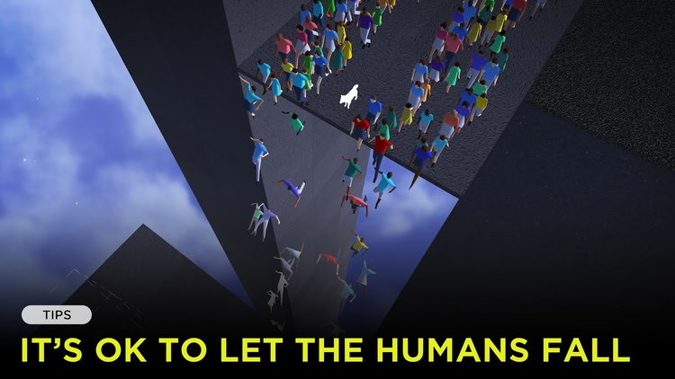 Developer update image for It’s Ok to Let the Humans Fall