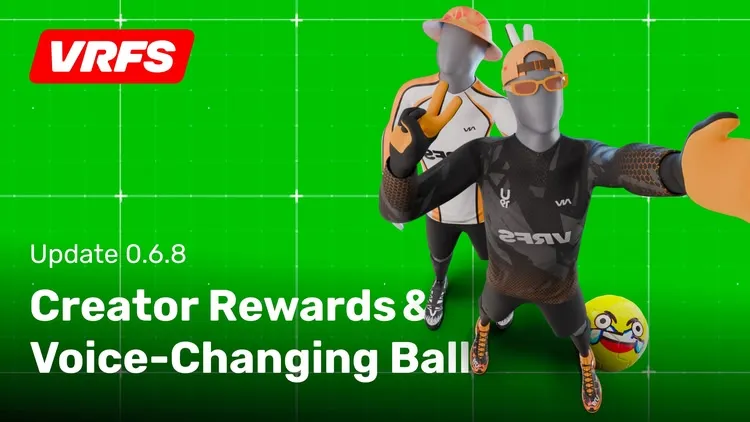 Developer update image for Creator Rewards, Voice Ball, Custom Player IDs, and more